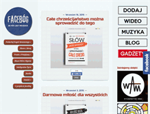 Tablet Screenshot of facebog.deon.pl