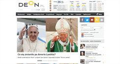 Desktop Screenshot of deon.pl